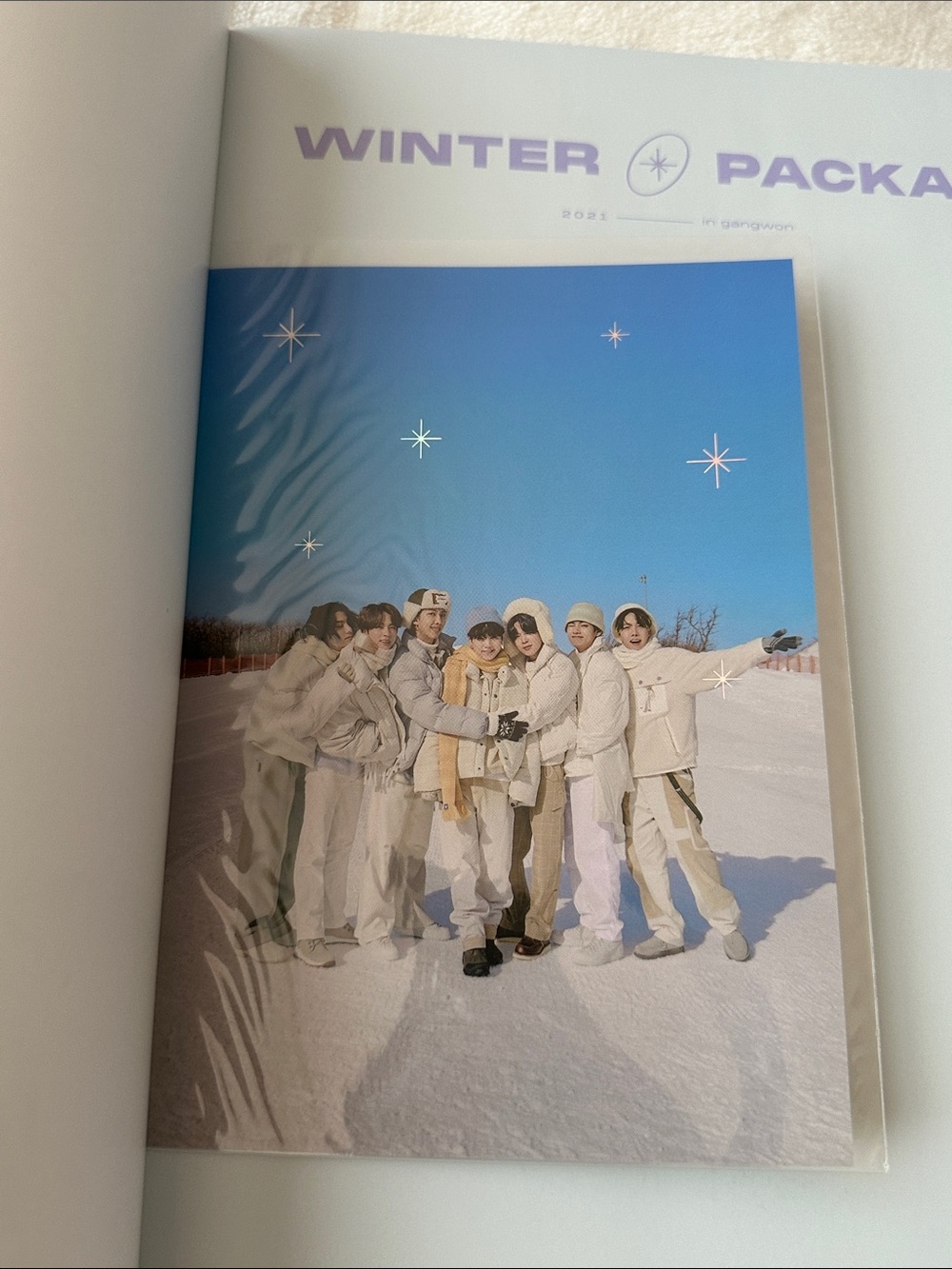 BTS 2021 Winter Package Purple Pouch with Photo Set | Taehyung | Jimin - Picture 9 of 13